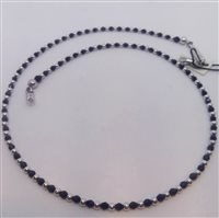 Collana Boccadamo Uomo Man in Argento Cristallo MGR064N - MGR064N